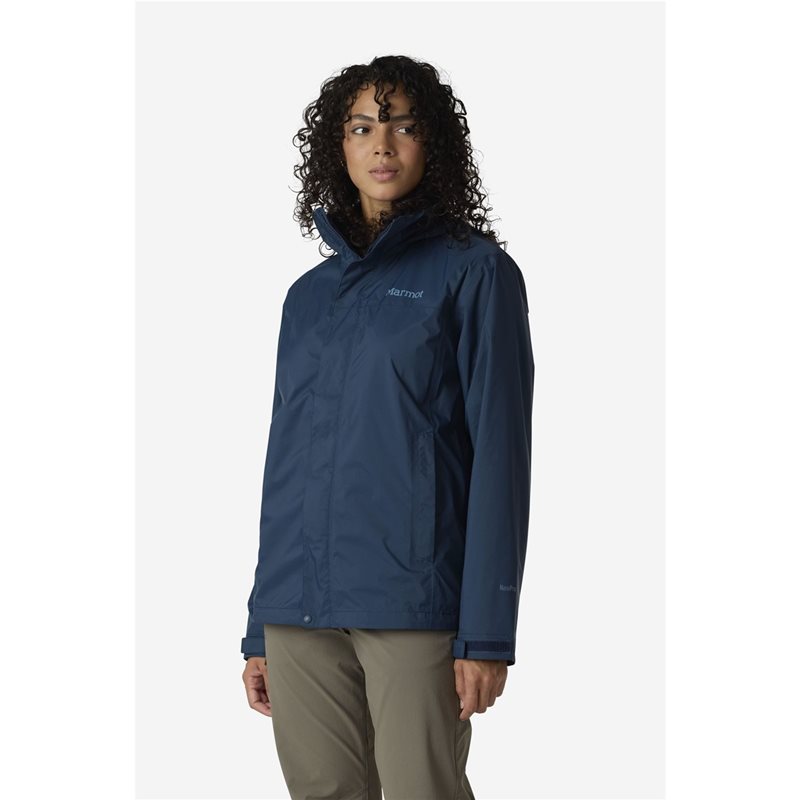 Marmot Wm's PreCip Evo Vent Jacket Nightfall Navy - M