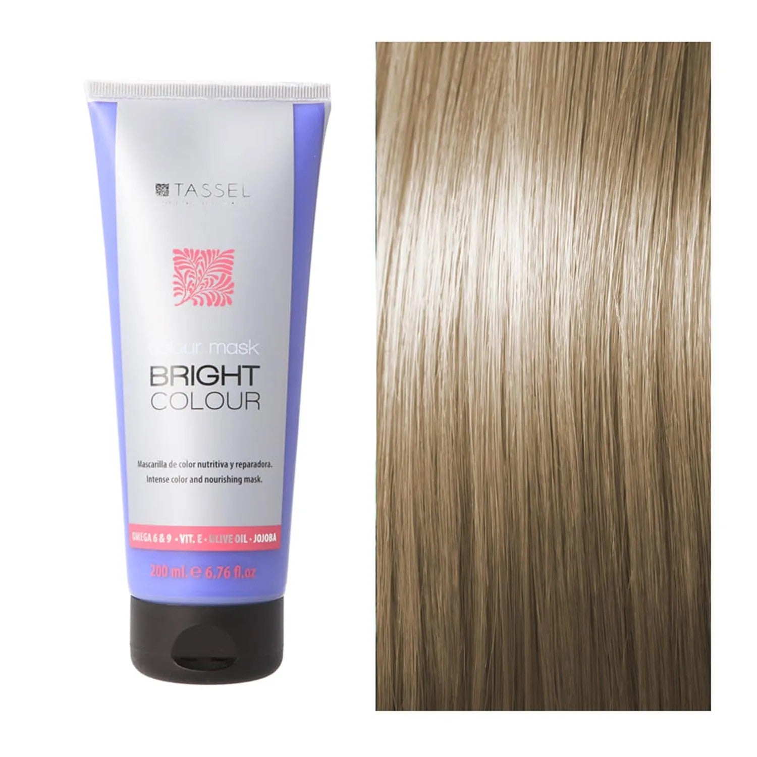 Eurostil Bright Color Pearl Blonde -hiusnaamio 1un