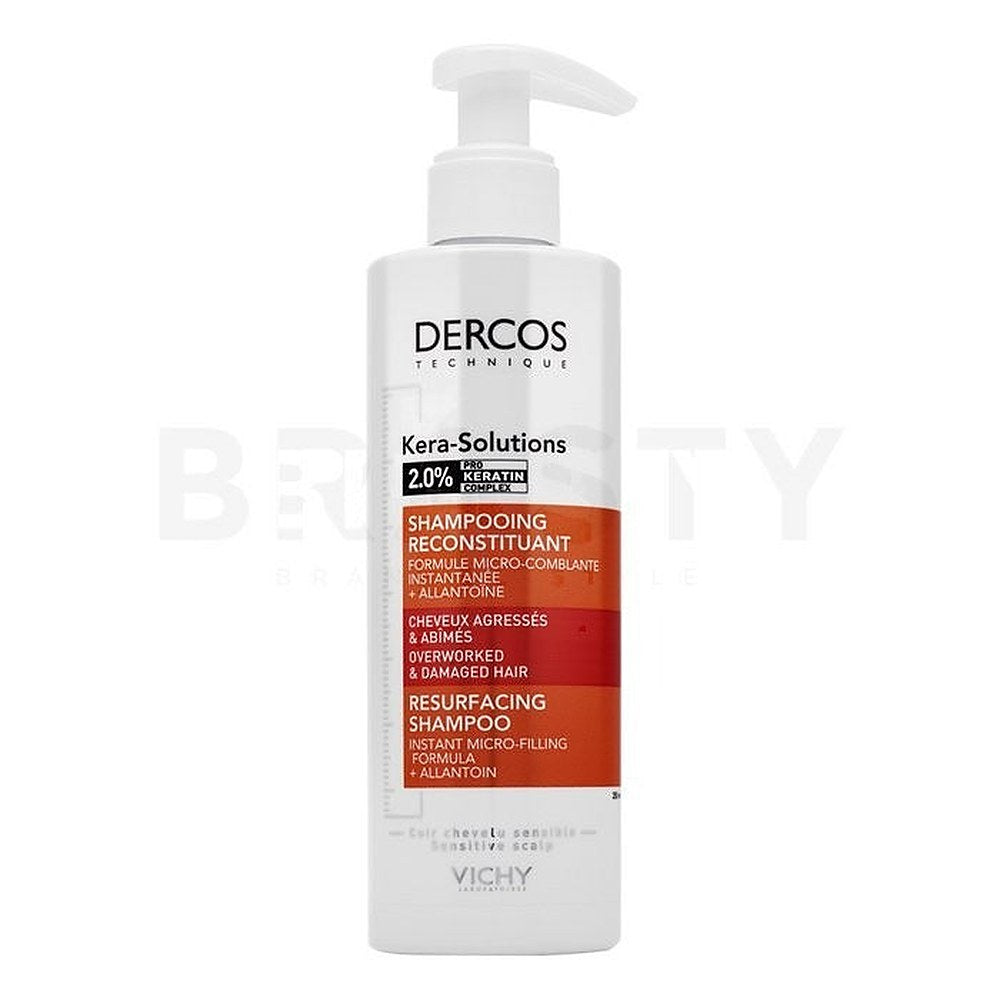 Vichy Dercos Kera-Solutions hiuksia uudistava shampoo vaurioituneille hiuksille - 250ml