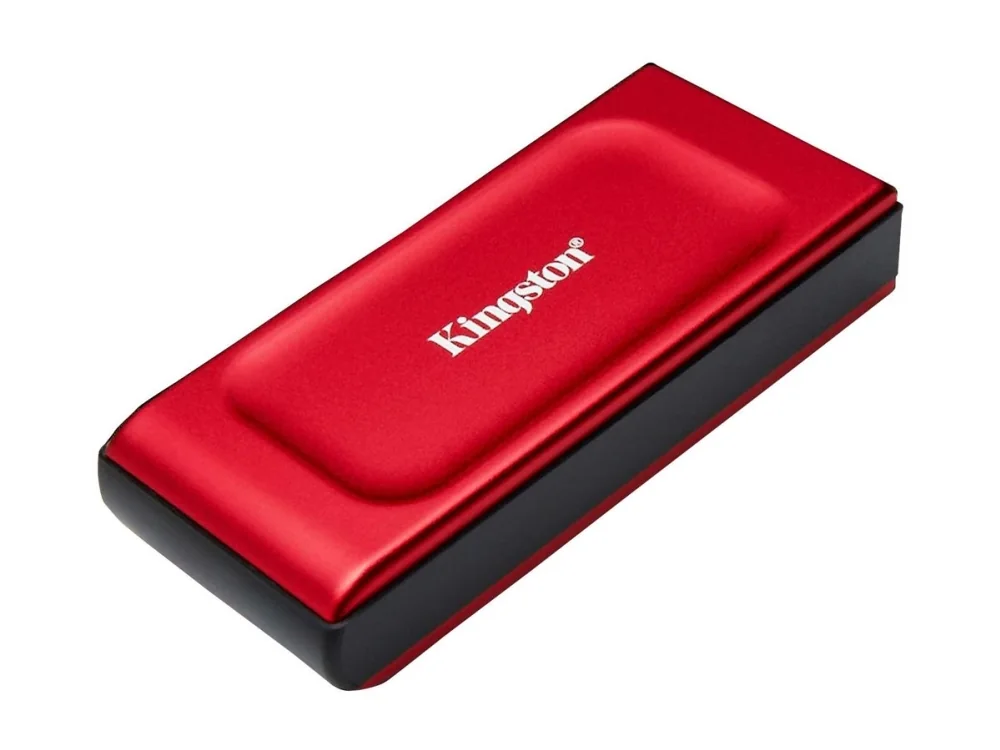 Kingston Technology Kannettava SSD-asema 1 Tt, ulkoinen XS1000, USB 3.2 Gen 2, punainen, 1 TB, USB Type-C, 3.2 Gen 2 (3.1 Gen 2), 1050 MB/s, Punainen