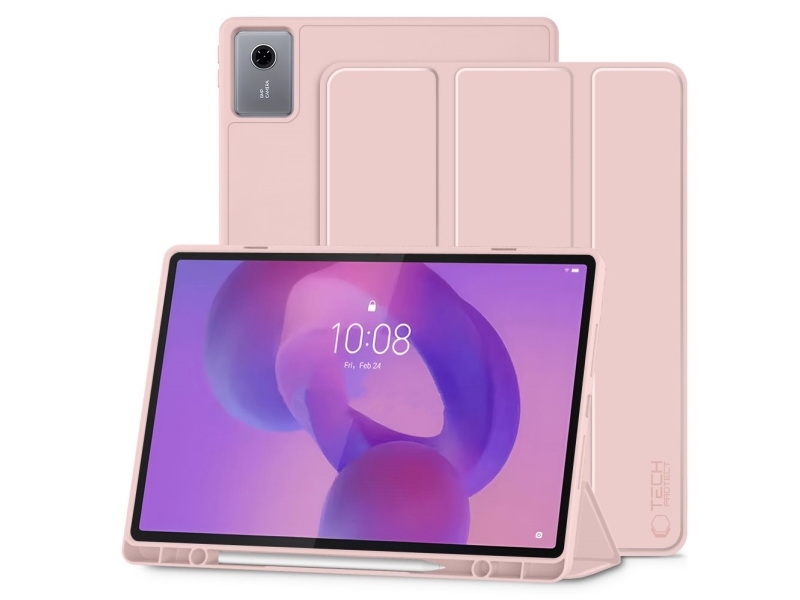Tech-Protect SmartCase Pen for Lenovo Idea Tab Plus 12.1 TB-361 - Pink