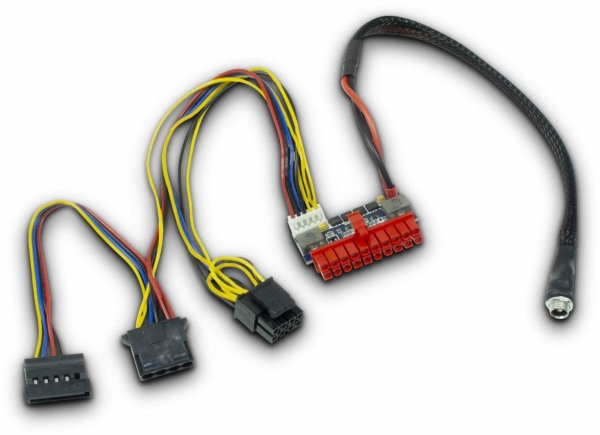 Inter-Tech Mini-ITX virtalähde 120W Rev.2 - Kotelot