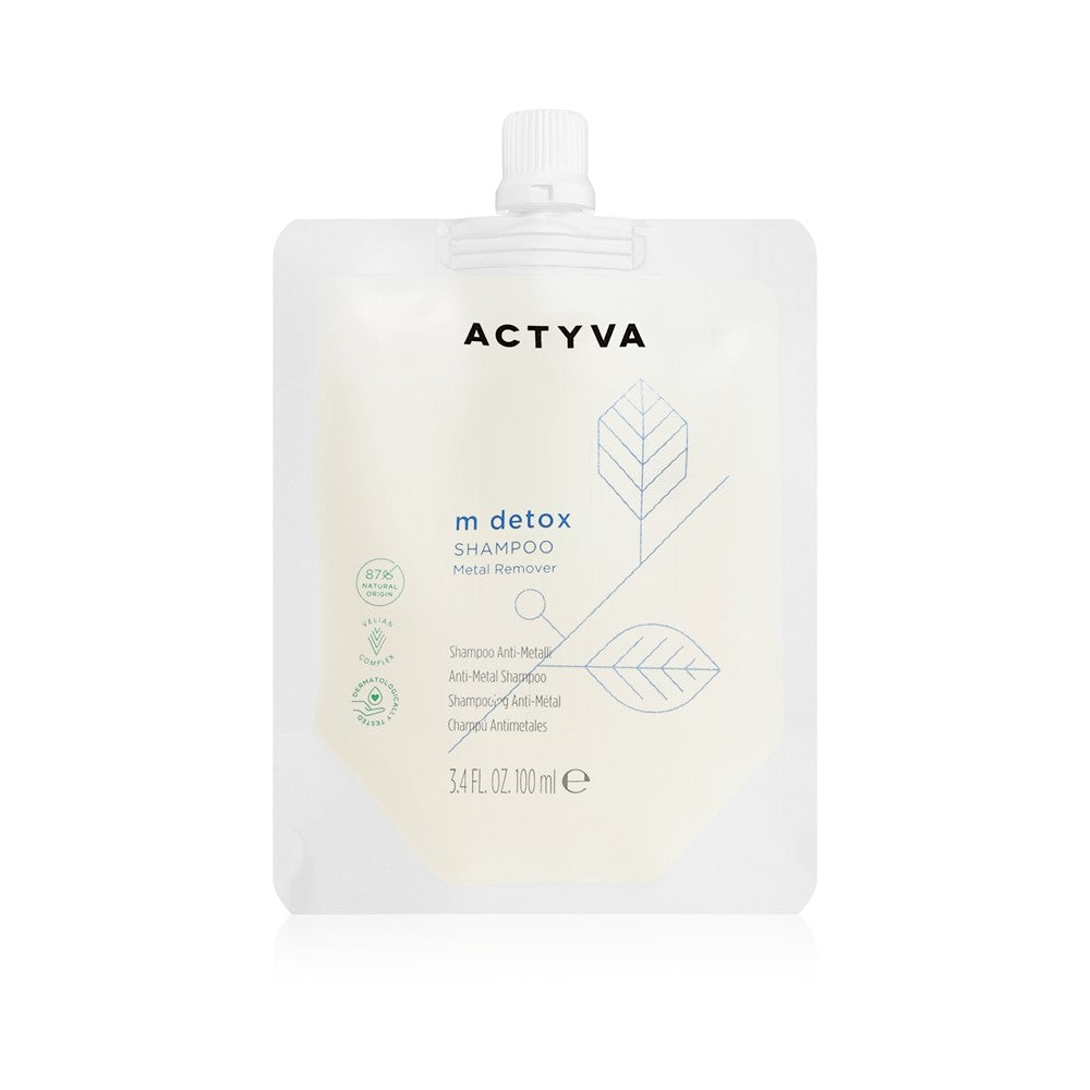 Kemon Actyva M Detox Rimuovi Metalli Shampoo Busta Ricarica — Shampoo