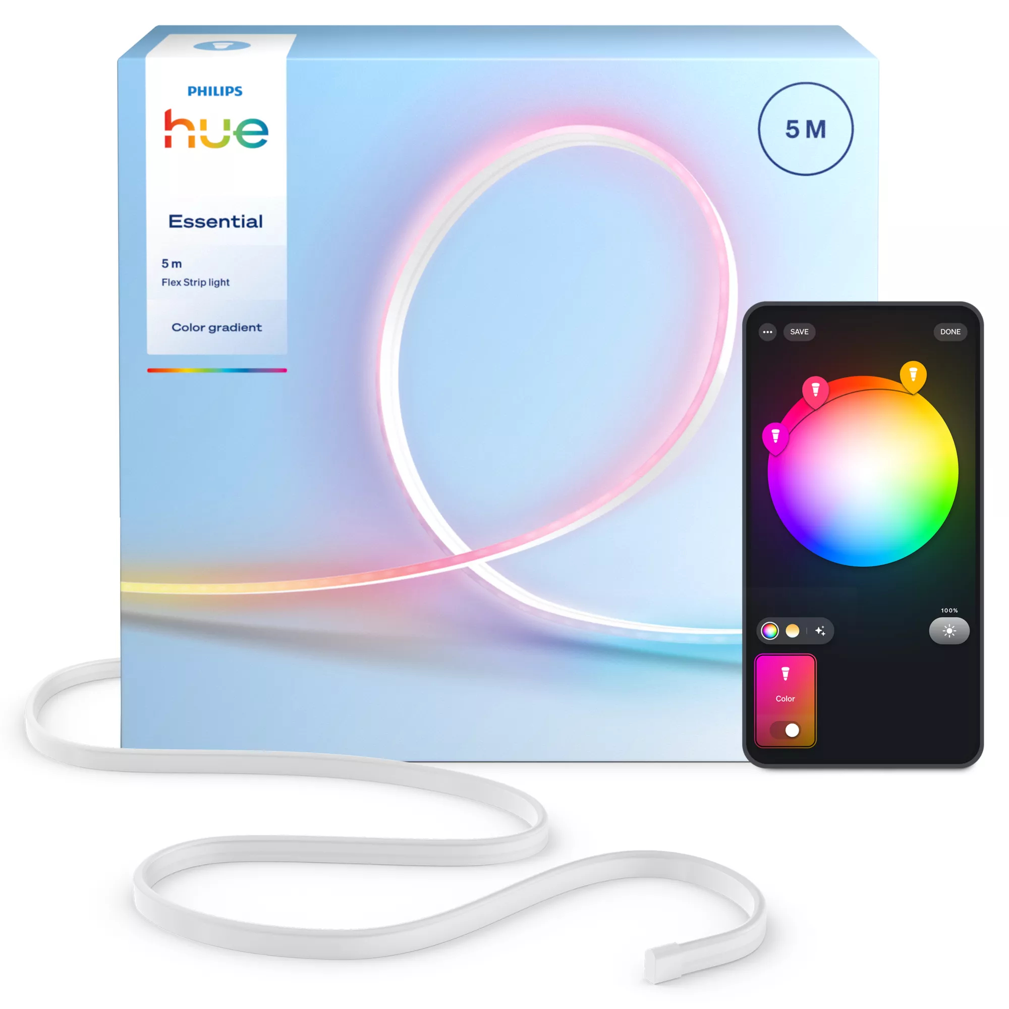 Philips Hue Essential flex valonauha 5 m