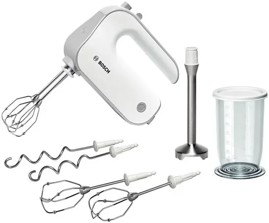 Bosch MFQ4075DE 550 W -sähkövatkain, hopea, valkoinen