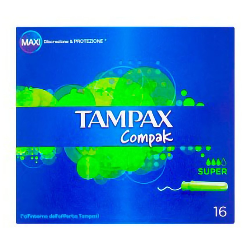 Tampax Compak Super 16 tamponia