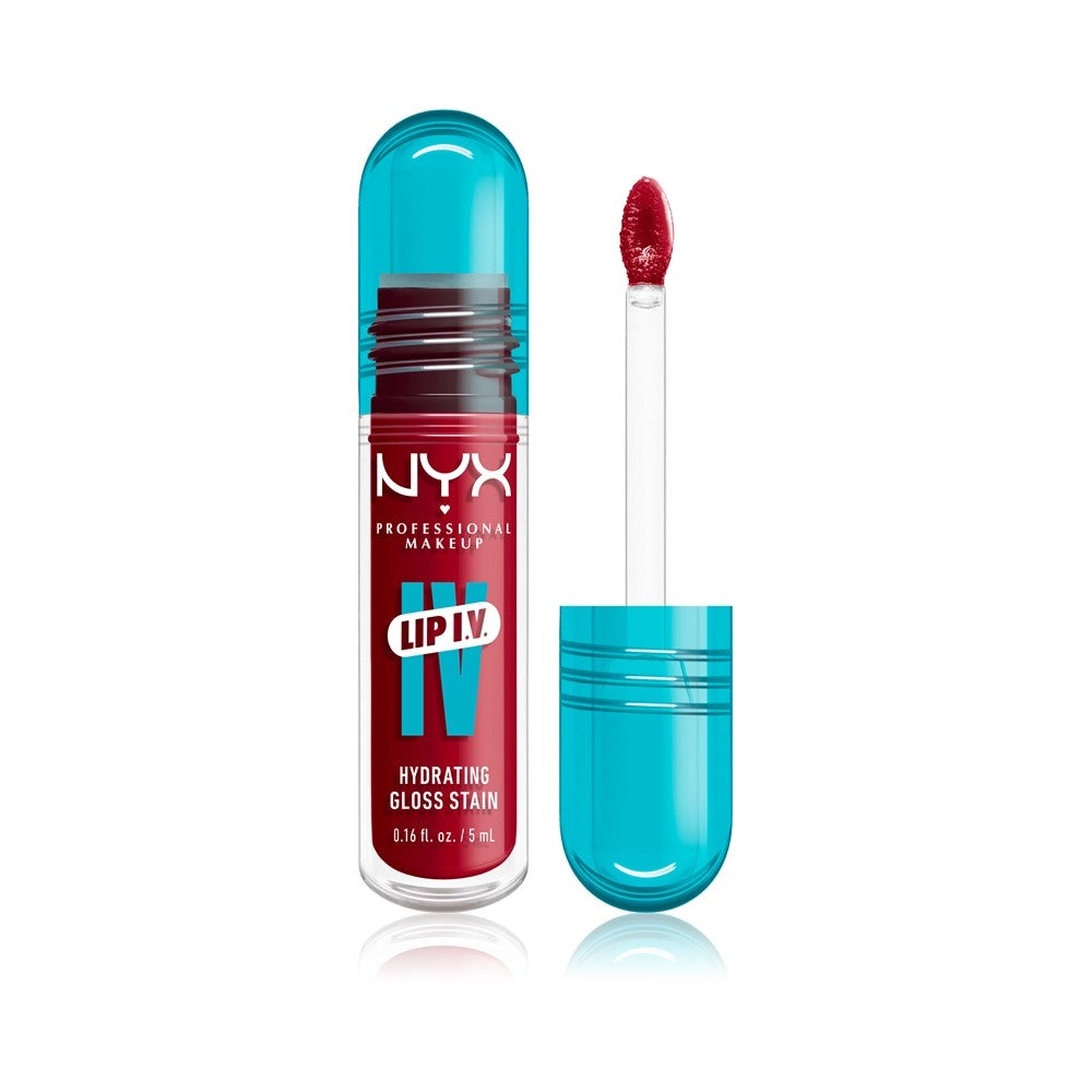 NYX Professional Makeup Lip IV pitkäkestoinen huulikiilto kosteuttavalla vaikutuksella, väri 11 - REDY SET WET 5 ml