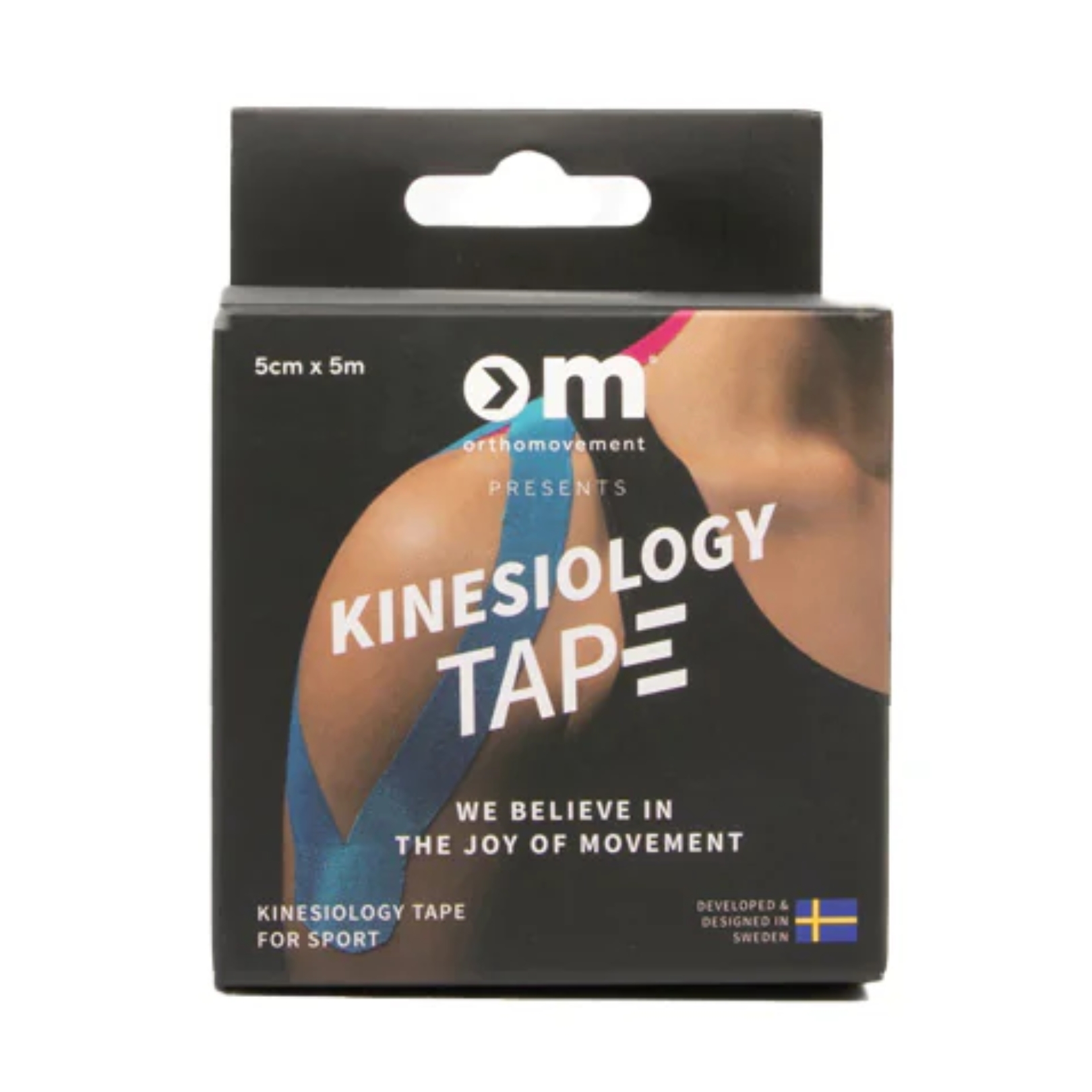 Om Kinesiology Tape 5 cm Beige 1 kpl