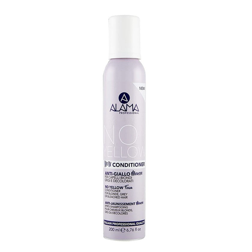 Alama Professional No Yellow -vaahdonhoitoaine Blondin Ylläpitoon 200 ml