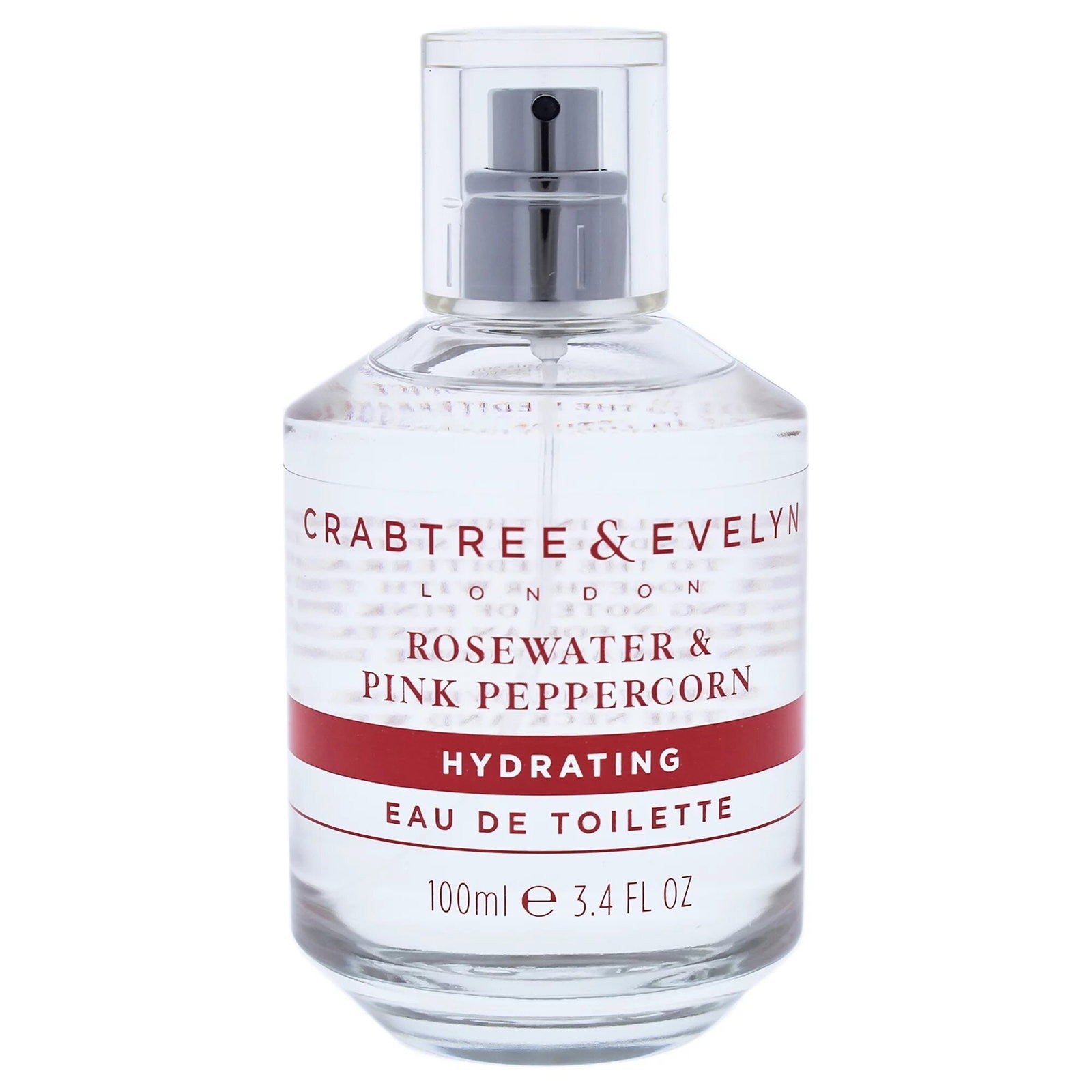 Crabtree & evelyn Naisten Eau de toilette ruusuvedellä ja vaaleanpunaisella pippurilla 100 ml