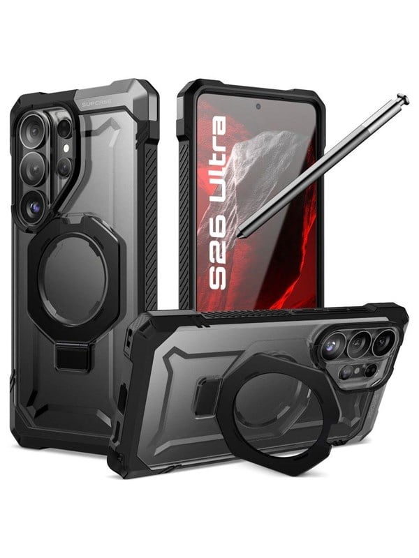 Supcase UB Grip Mag Mag MagSafe suojus til Galaxy S26 Ultra musta