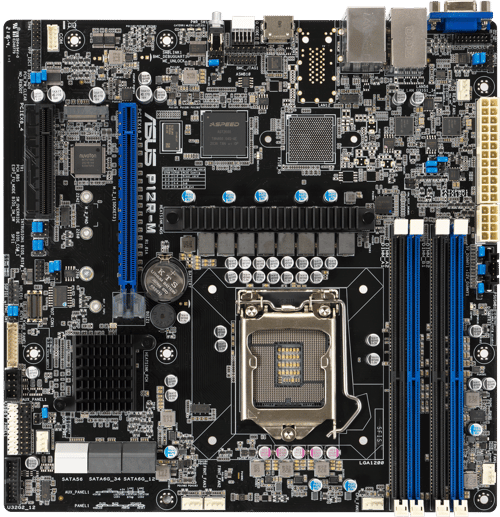 Asus P12r-m/asmb10 Intel C252 Lga 1200 (socket H5) Mikro Atx Lga 1200 Micro-atx