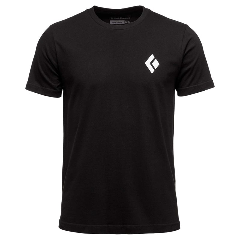 Black Diamond M Equipment For Alpinist Ss Tee Black - M