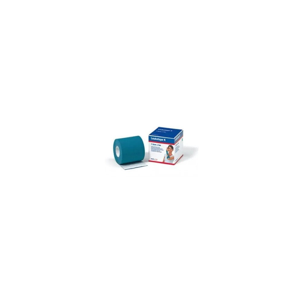 BSN Médical Leukotape K 5 cm x 5 m Azzurro — Nastro adesivo elastico