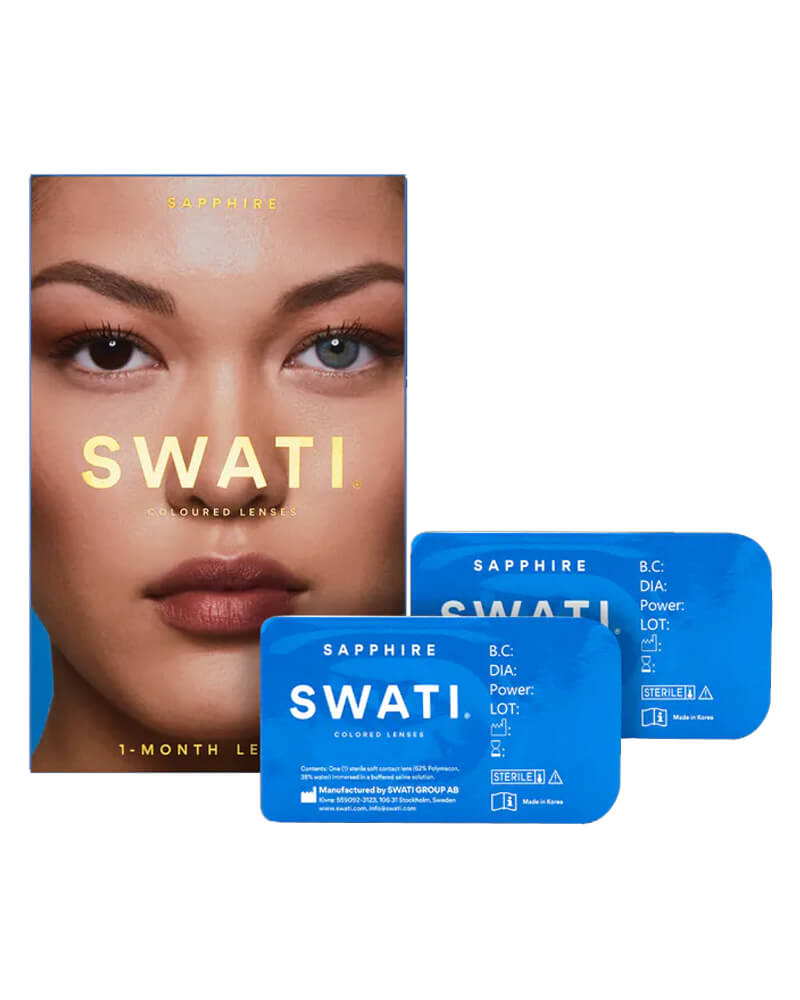 SWATI Cosmetics Sapphire 1 Month - 2 pcs