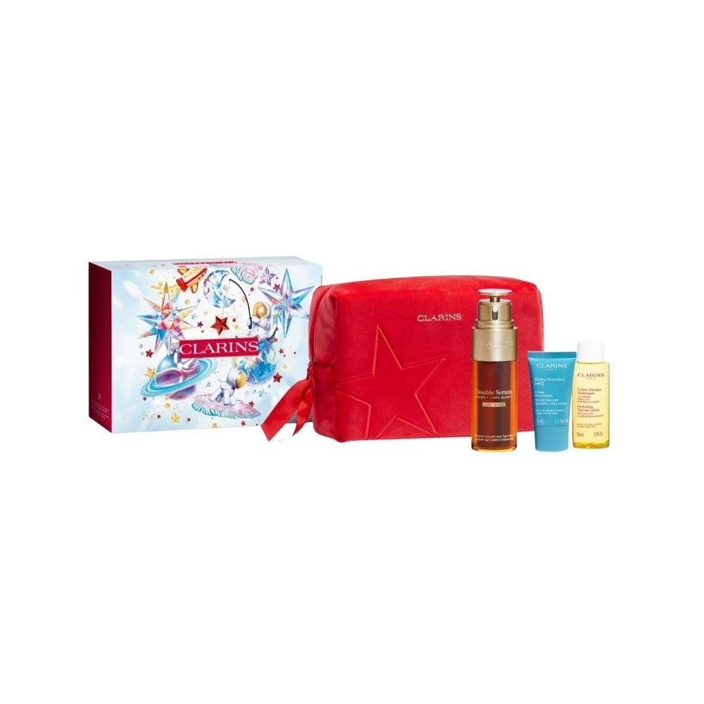 Clarins Double Serum Light Collection - Ihonhoitolahjasetti