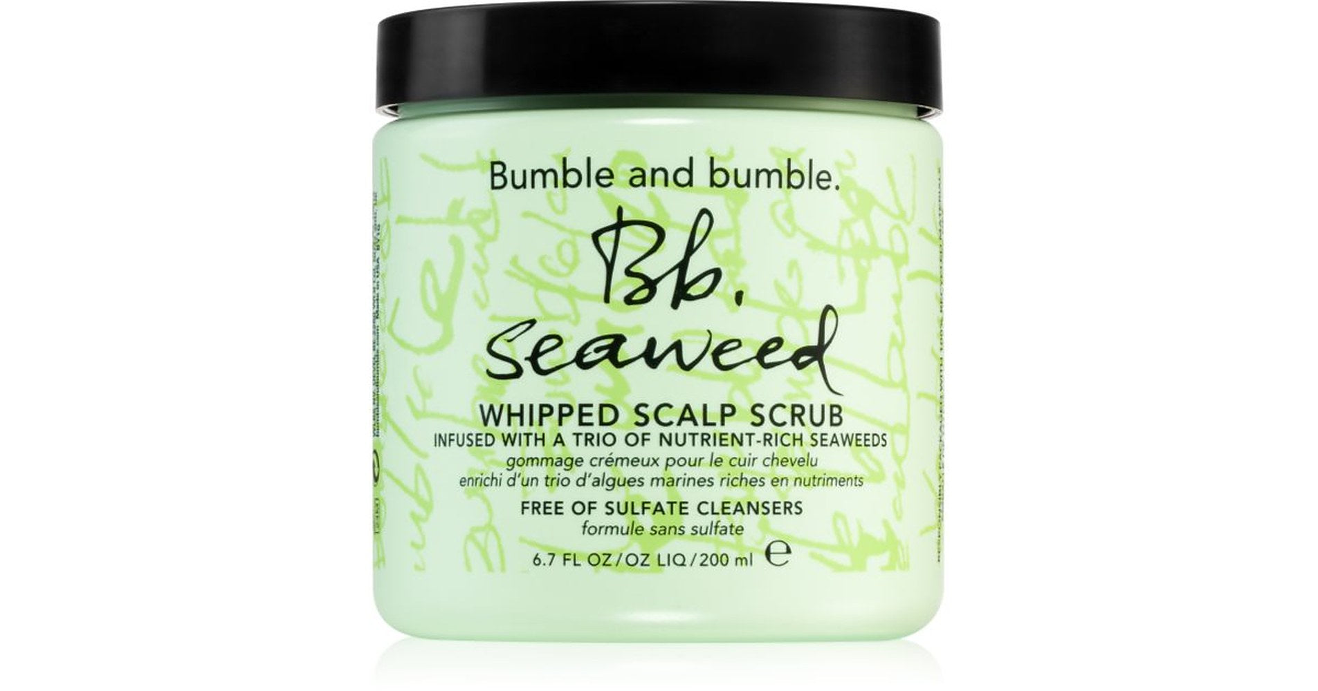 Bumble and bumble Seaweed Whipped Scalp Scrub kuorinta päänahalle merileväuutteilla 200 ml