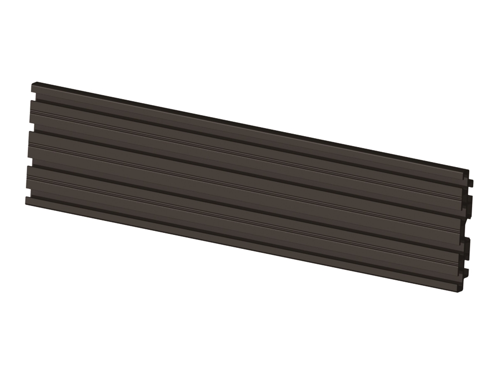 M Pro Series - Single Screen Rail Black