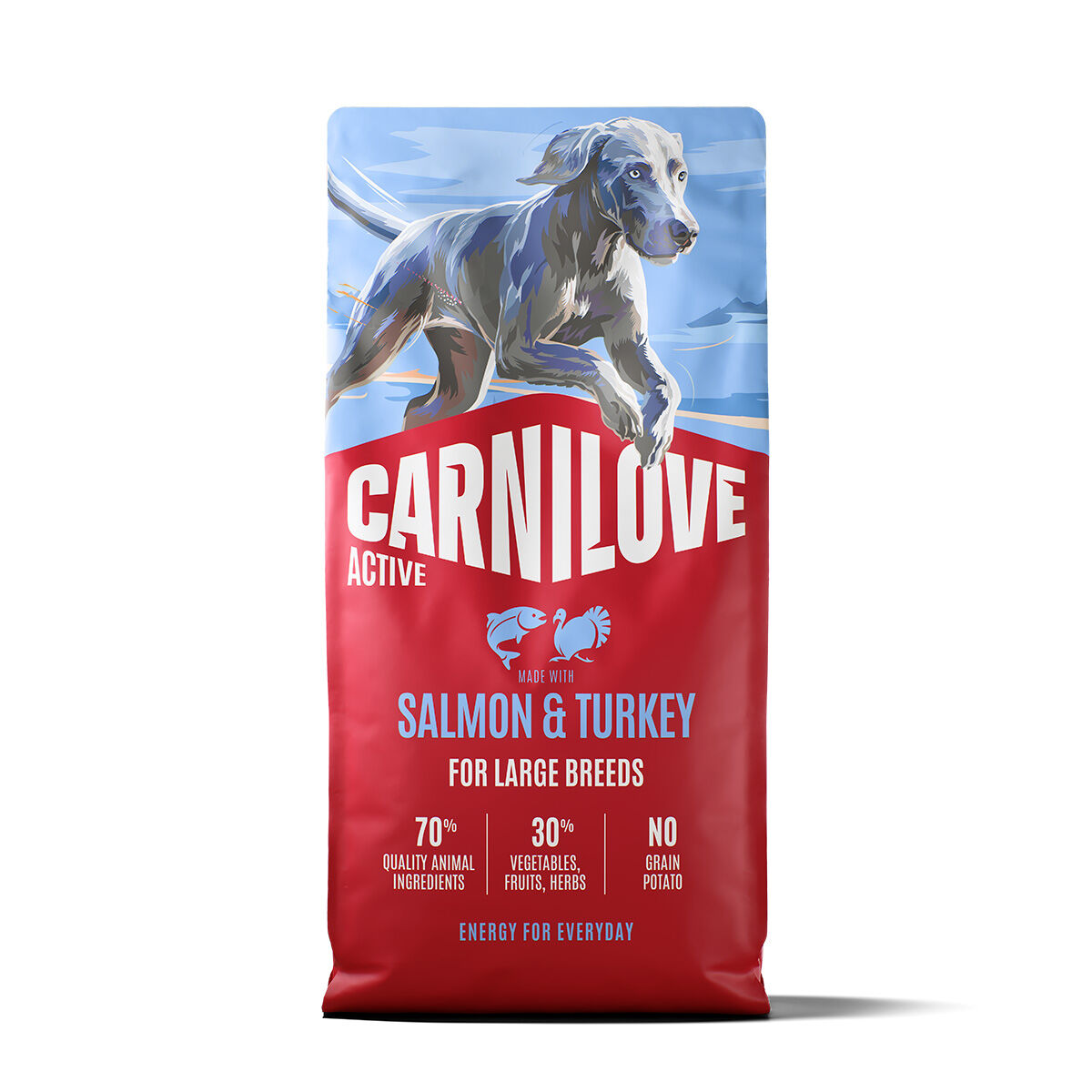 Carnilove Dog Adult Active Large Breed Salmon & Turkey