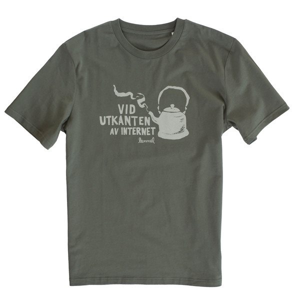 Lemmel Kaffe T-shirt "Vid Utkanten" - M