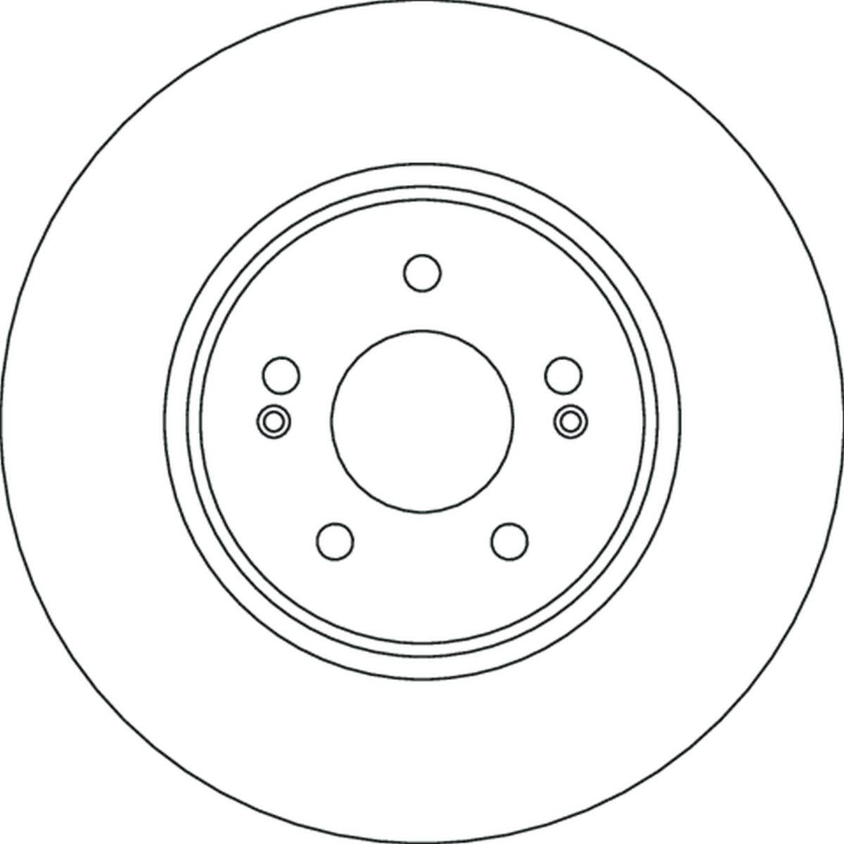 Jarrulevy TRW DF6829S, 1 Kappale