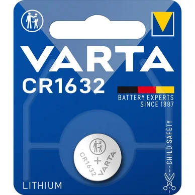 Varta Varta CR1632 litiumnappiparisto - 1 kpl 6632101401 Vastaa: N/A