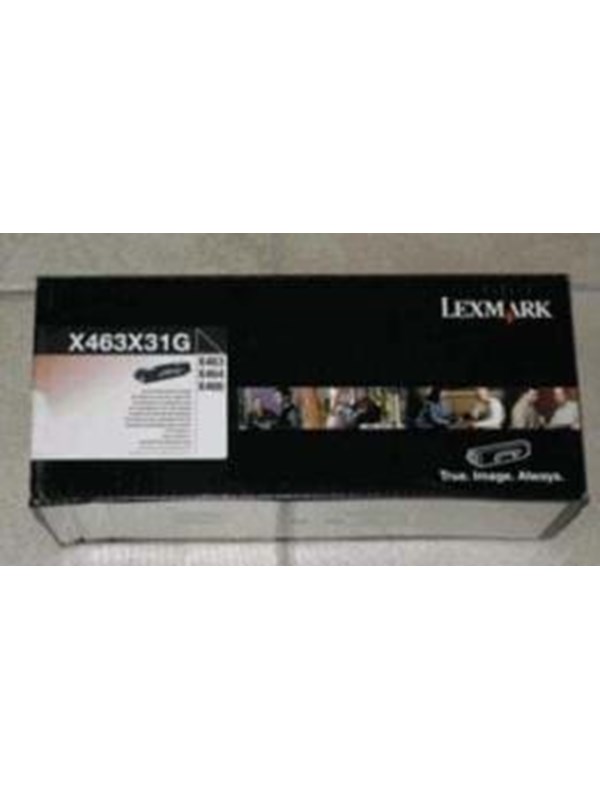 Lexmark Värikasetti musta 15.000 sivua X463X31G Vastaa: N/A