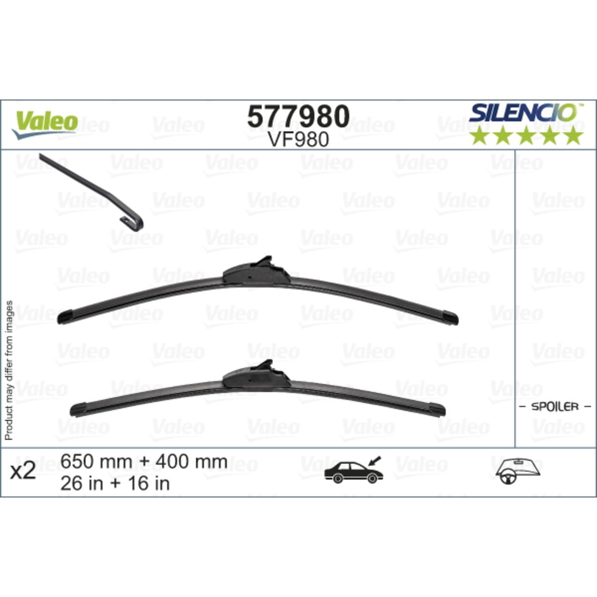 Pyyhkijänsulka VALEO 577980