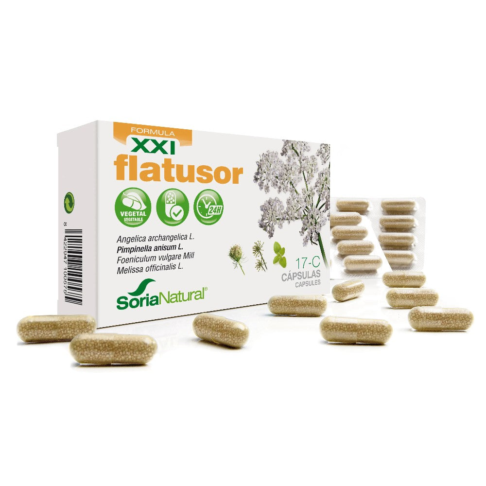 Soria 17-C Flatusor 30 kapselia pitkitetysti vapauttava Sxxi