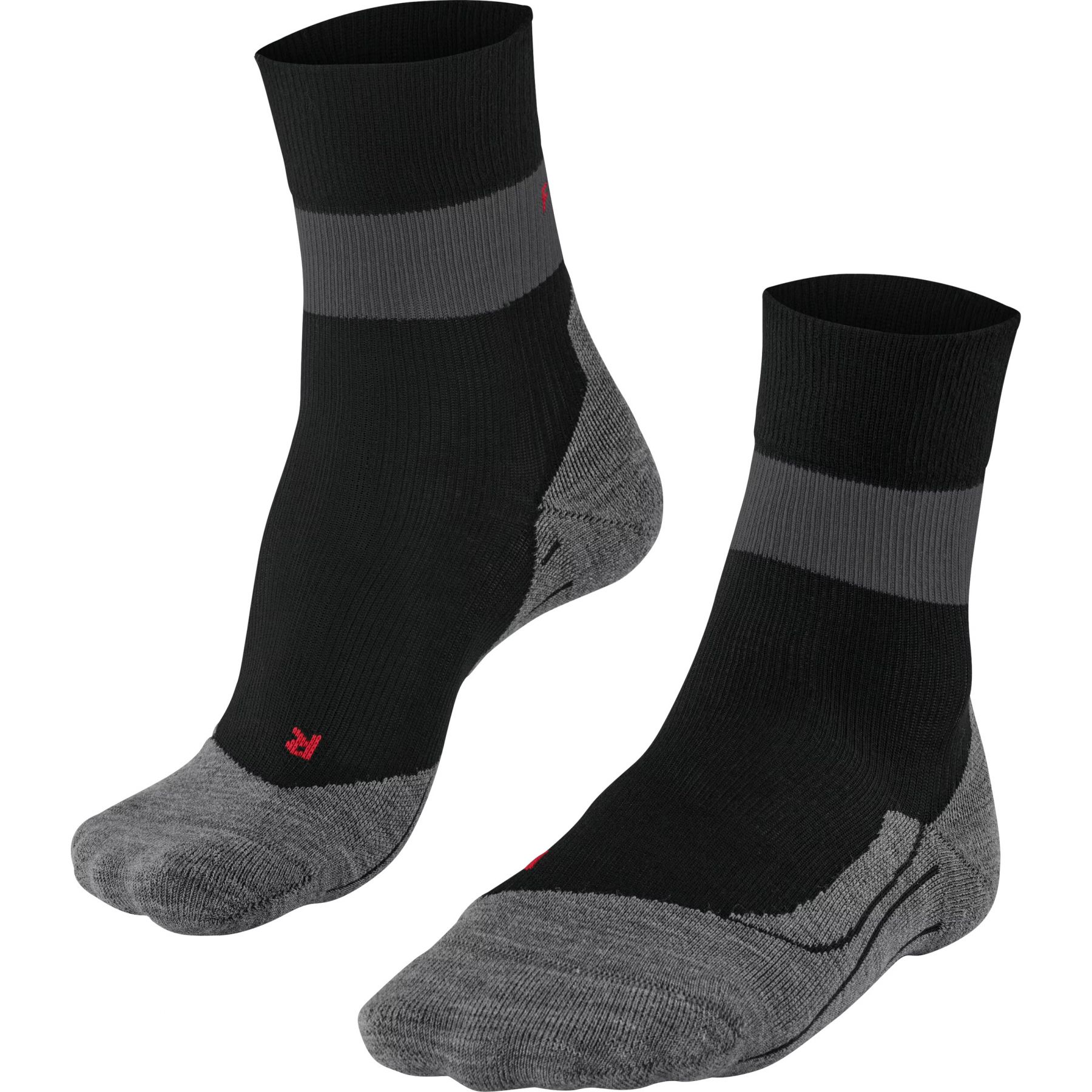 Falke RU Compression Stabilizing, juoksuasusukat, miesten, musta
