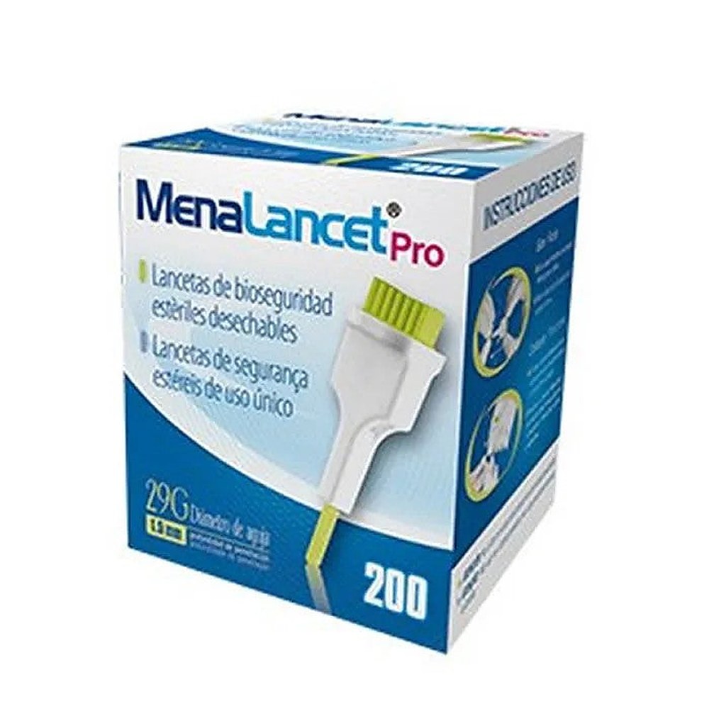 Menarini Menalancet Pro 29g 200 Lansetit