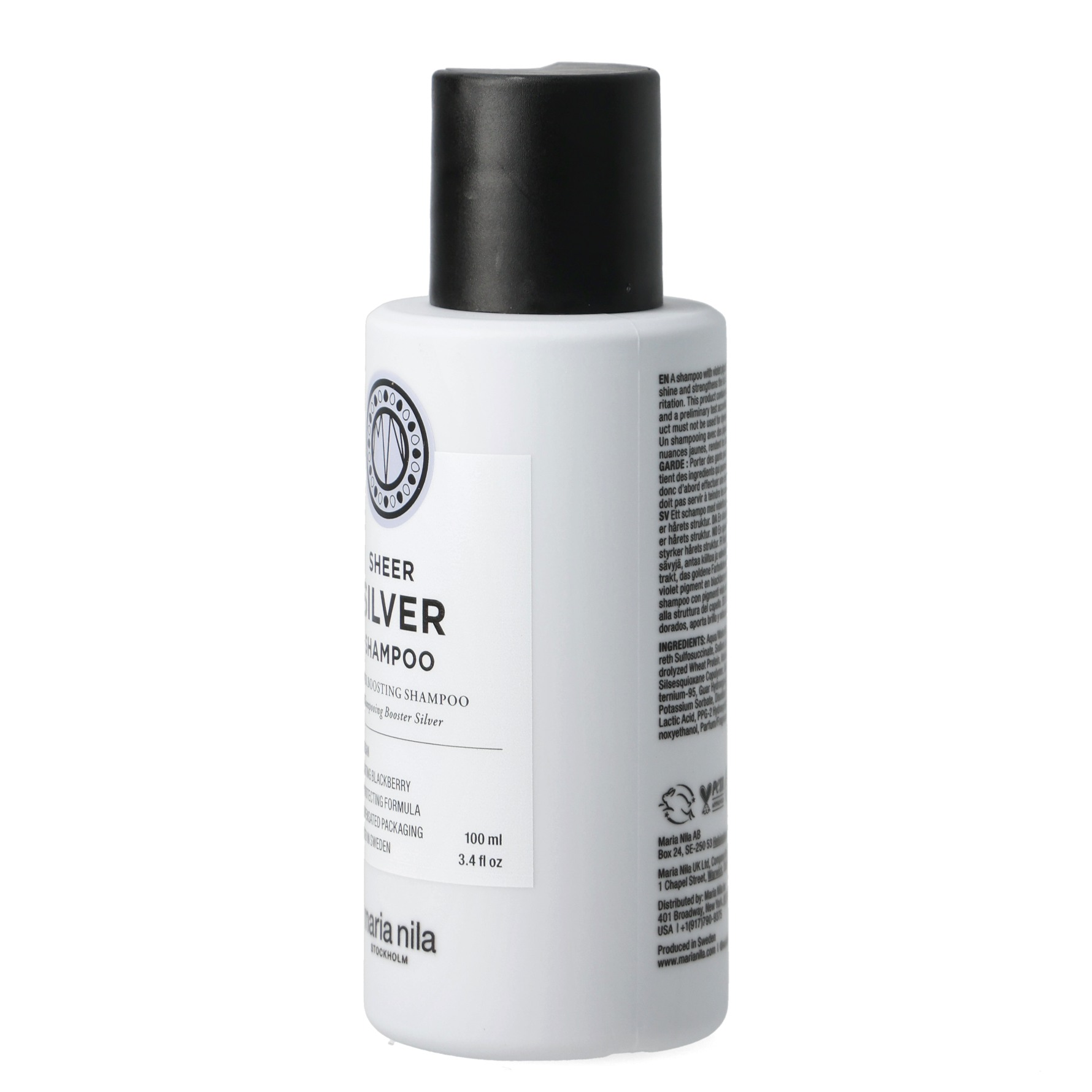 Maria Nila Sheer Silver - Hiusten keltaisia sävyjä neutraloiva shampoo - 100ml