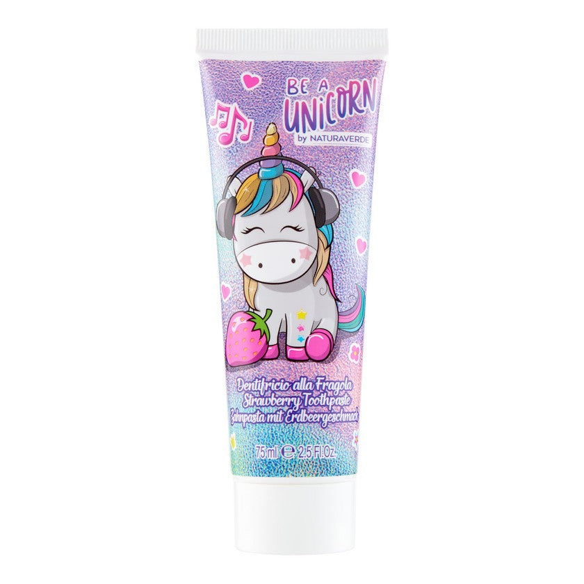 Naturaverde Unicorn Mansikkahammastahna 75 ml