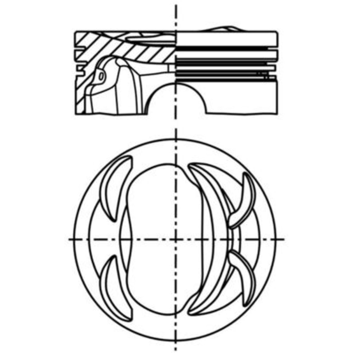 Männät MAHLE 039 PI 00129 000