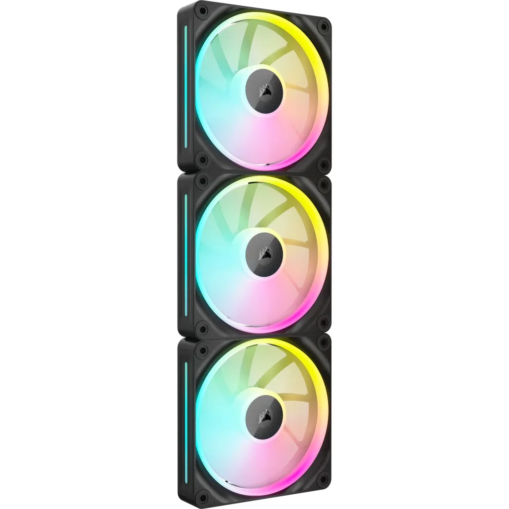 Corsair iCUE LINK LX120 3-pack - Kotelotuuletin - 120mm - musta - 36 dBA