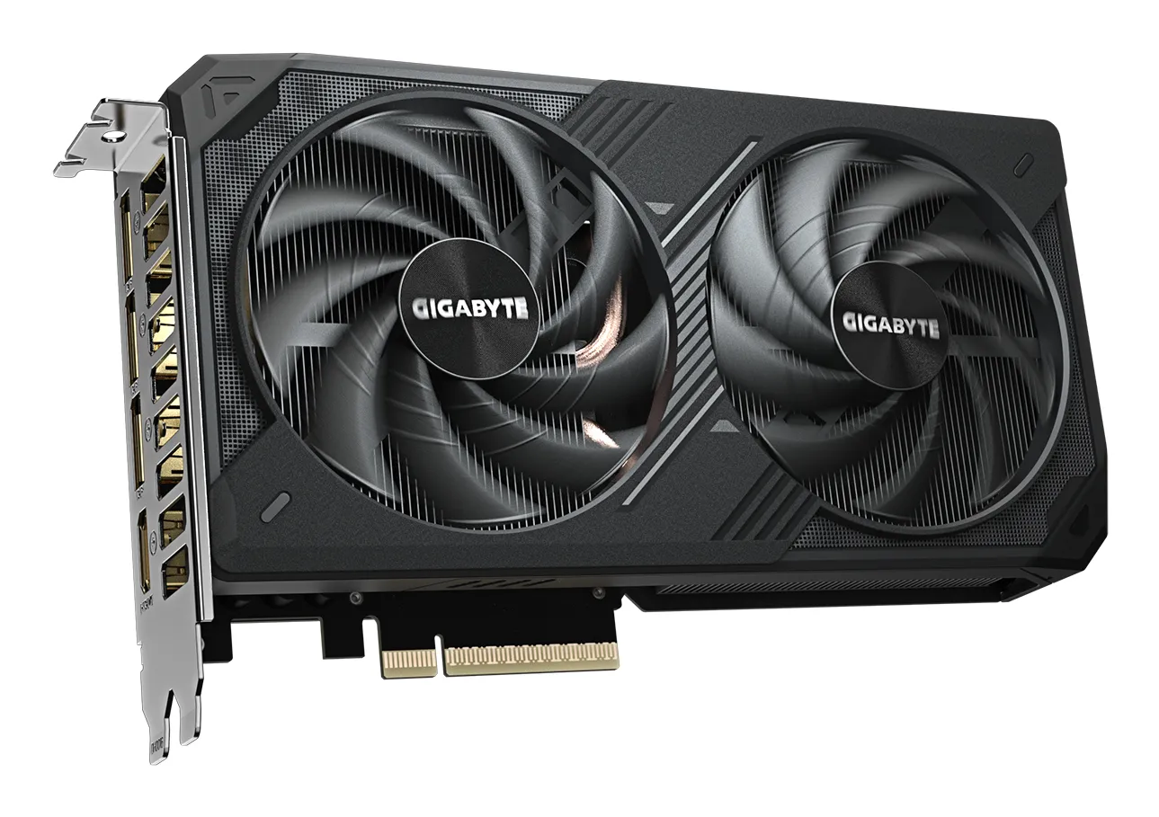 GIGABYTE GeForce RTX 5060 Ti WindForce 2 OC - 16GB GDDR7 RAM - Näytönohjaimet