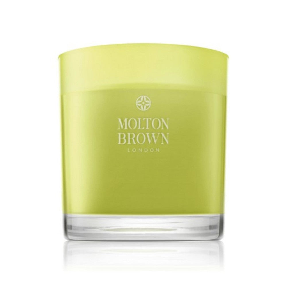 Molton brown Tuoksukynttilä, jossa on kasteisen kielon ja tähtianiksen vivahteita, kukkainen, puinen ja myskkinen, 480 g