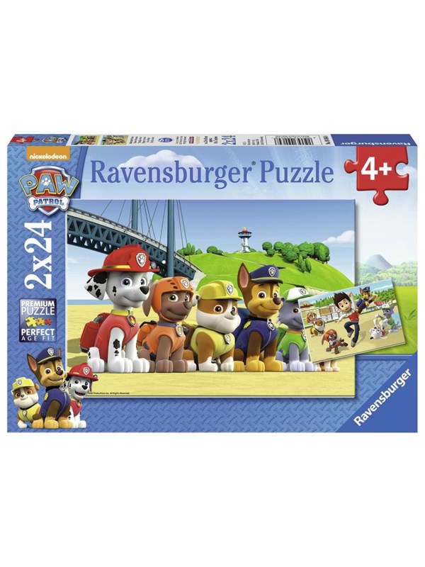 Ravensburger Paw Patrol Heroic Koirat 2x24p