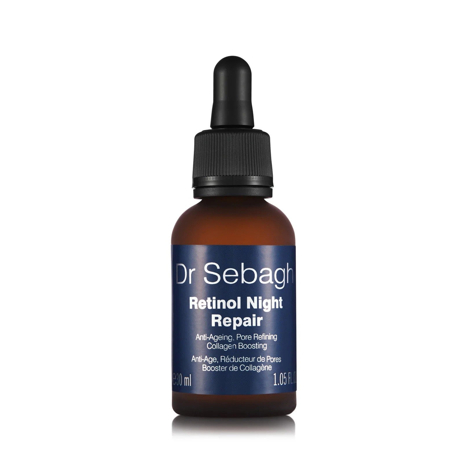 Dr Sebagh Retinol Hyaluronihappo ikääntymistä estävä yöseerumi kasvoille 30 ml