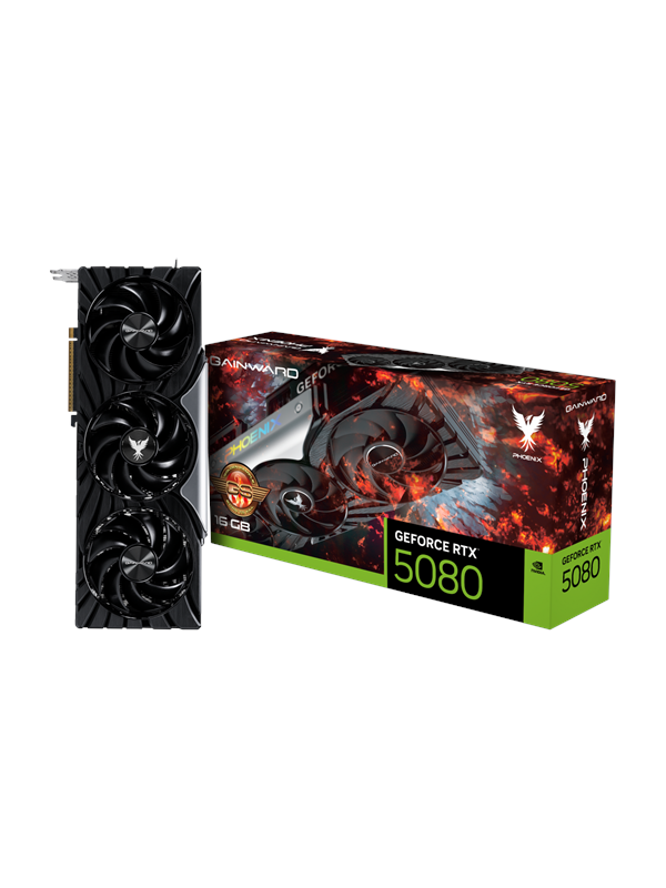 Gainward GeForce RTX 5080 Phoenix GS 16 Gt OC -näytönohjain