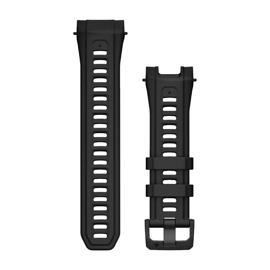 Garmin 26 mm:n kellonauhat (Instinct 3 - 50 mm), musta silikoni