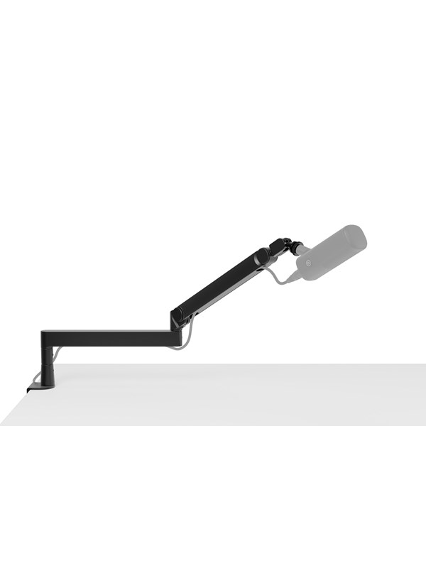 Elgato Wave Mic Arm Pro, Varsimikrofonin teline, Pöydän kiinnitysasluta, Musta, Metalli, 1/4, -50 - 70°