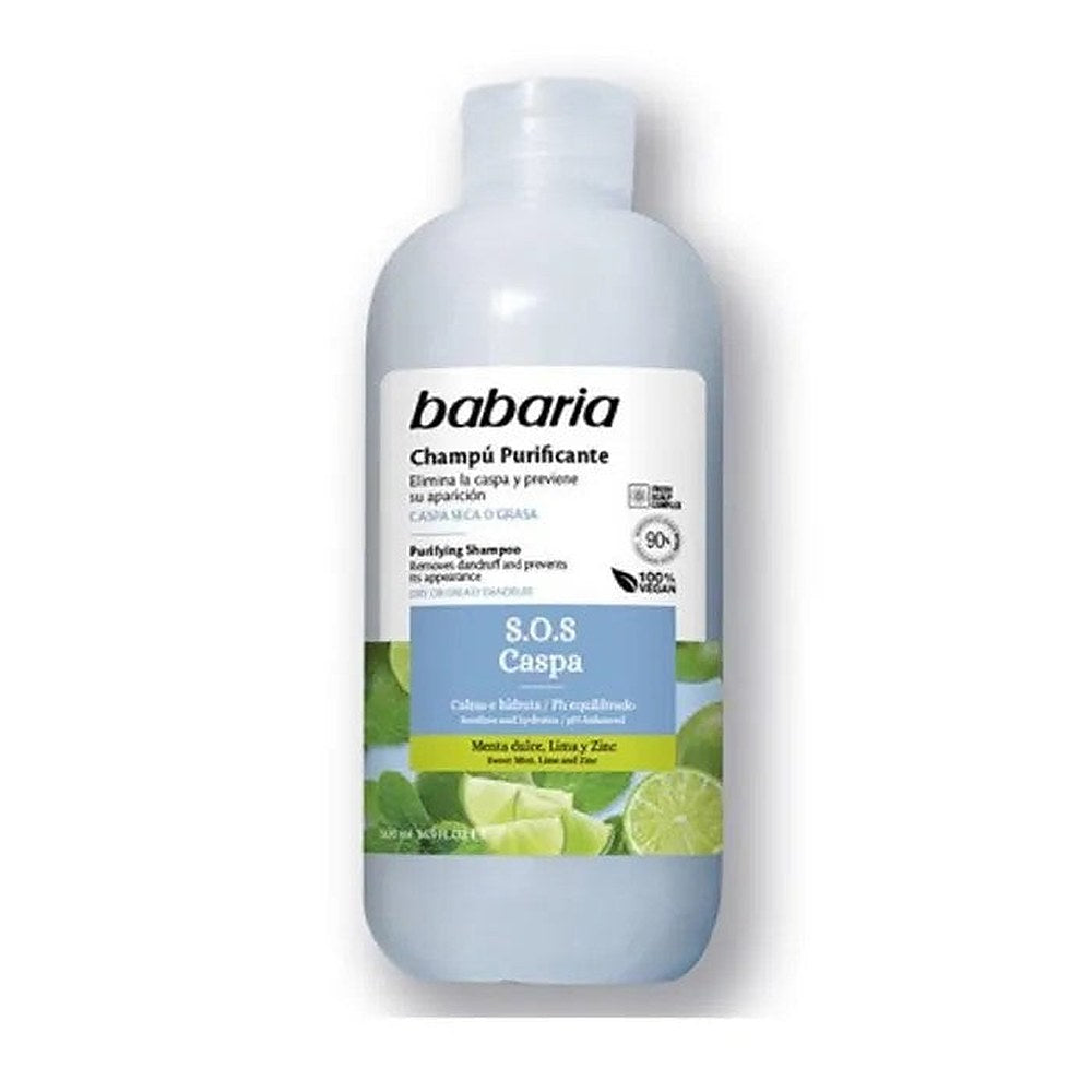 Babaria SOS Purifying Dandruff Shampoo 500ml
