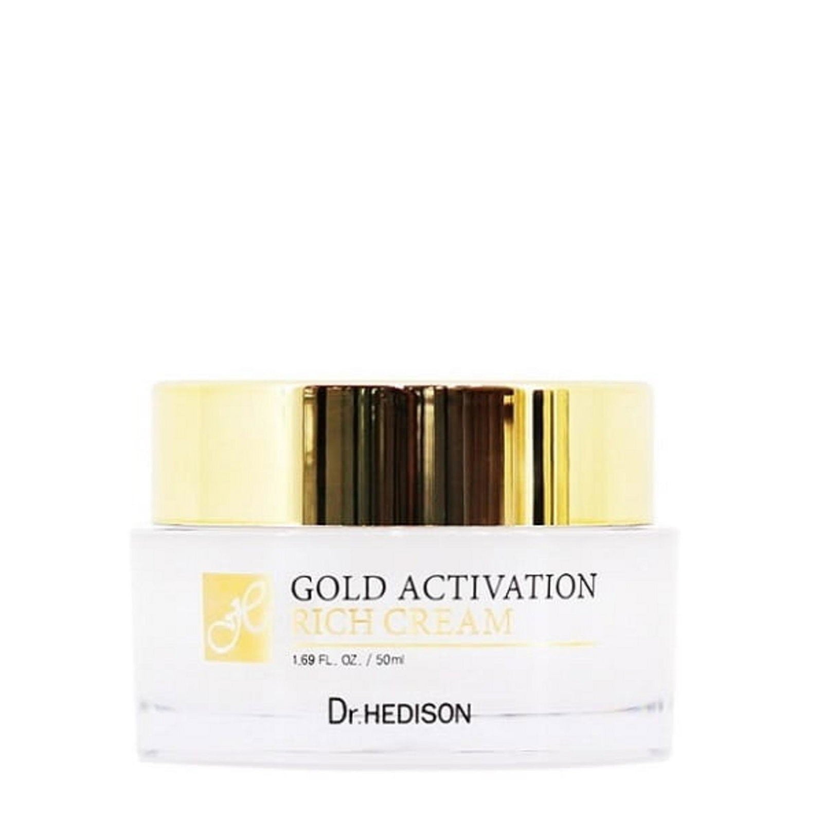 Dr. hedison Gold Activation Rich Cream Anti - 24K kultainen kasvovoide 50 ml
