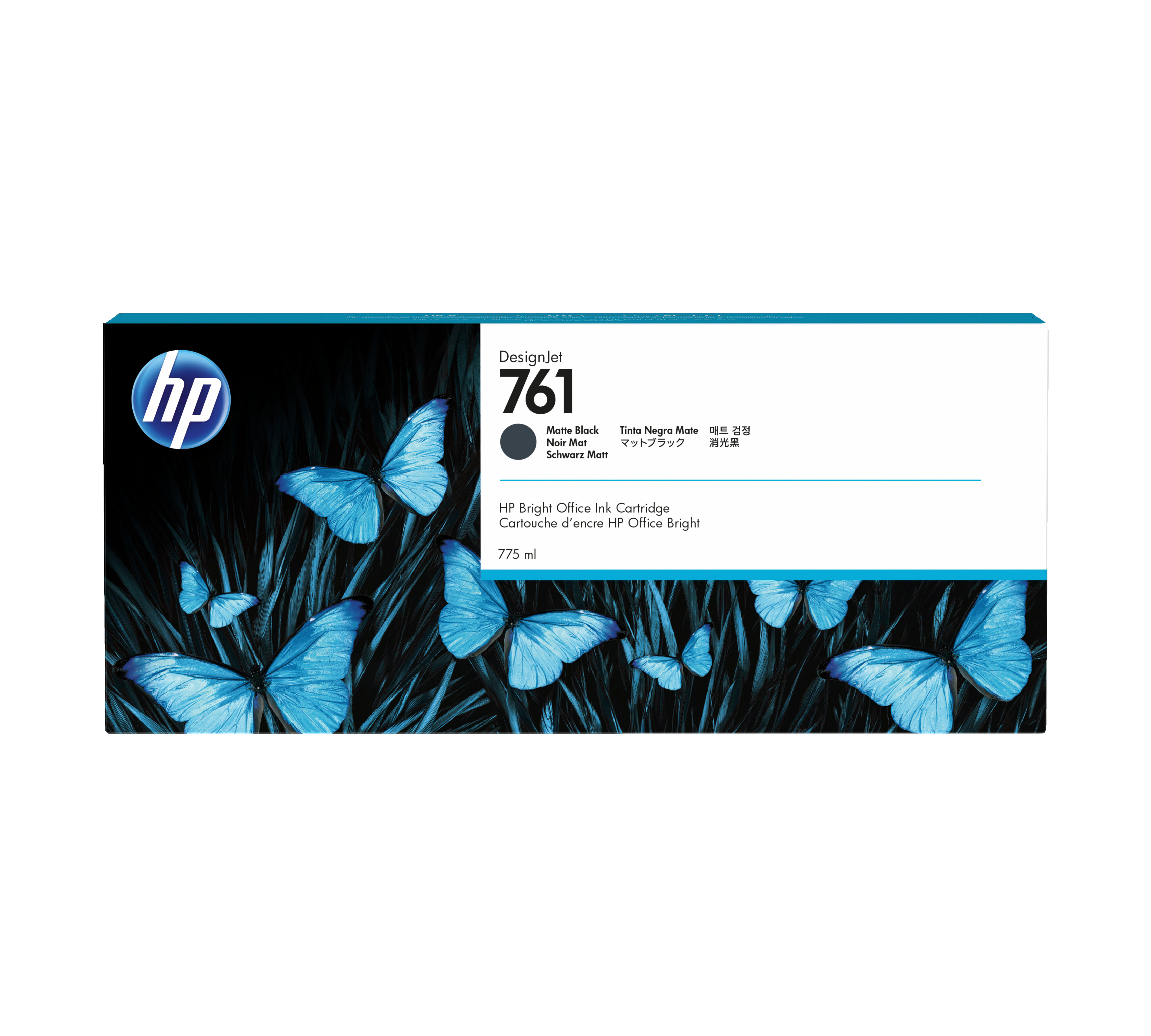 HP HP 761 Mustepatruuna mattamusta CM997A Vastaa: N/A