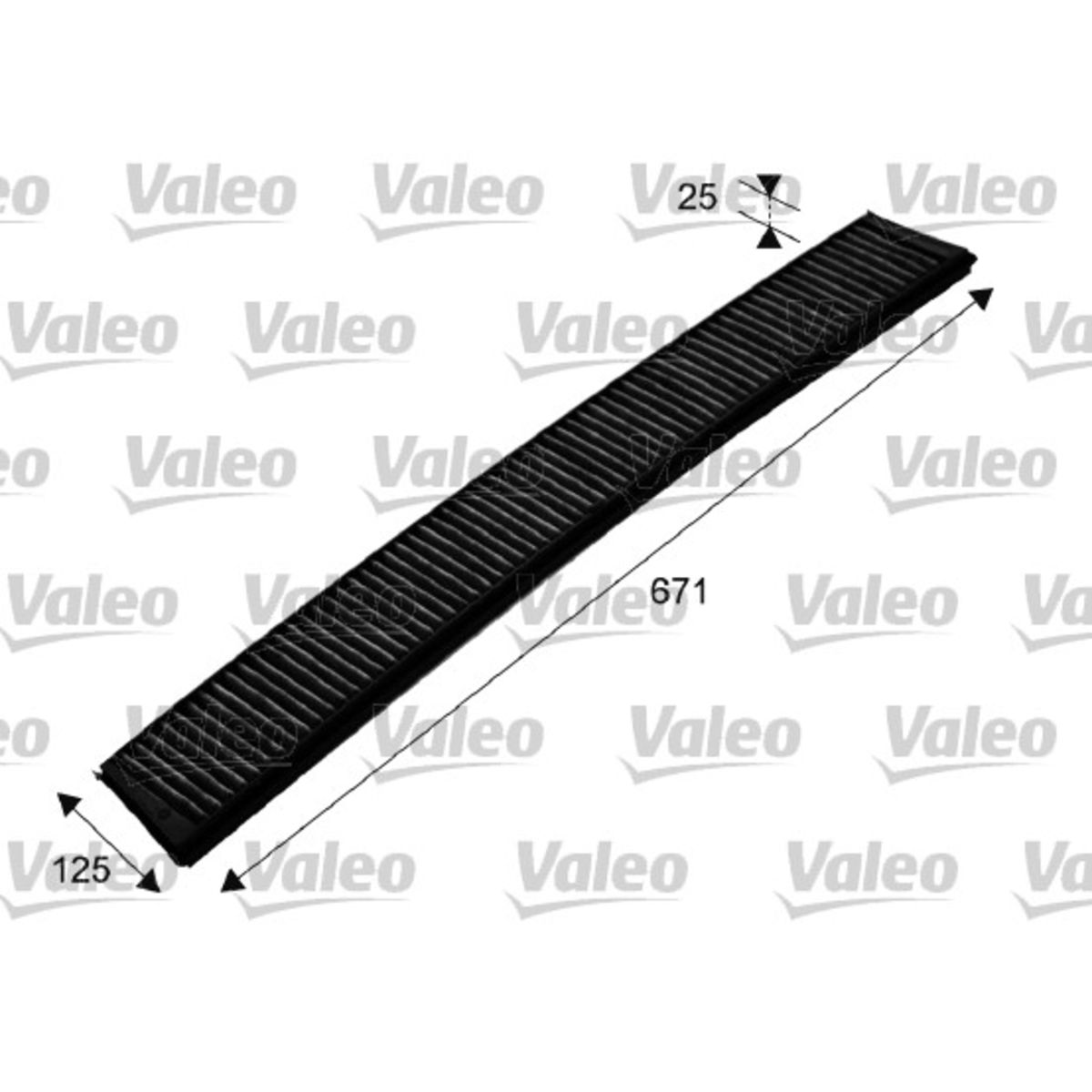 Suodatin, sisäilma VALEO 698750