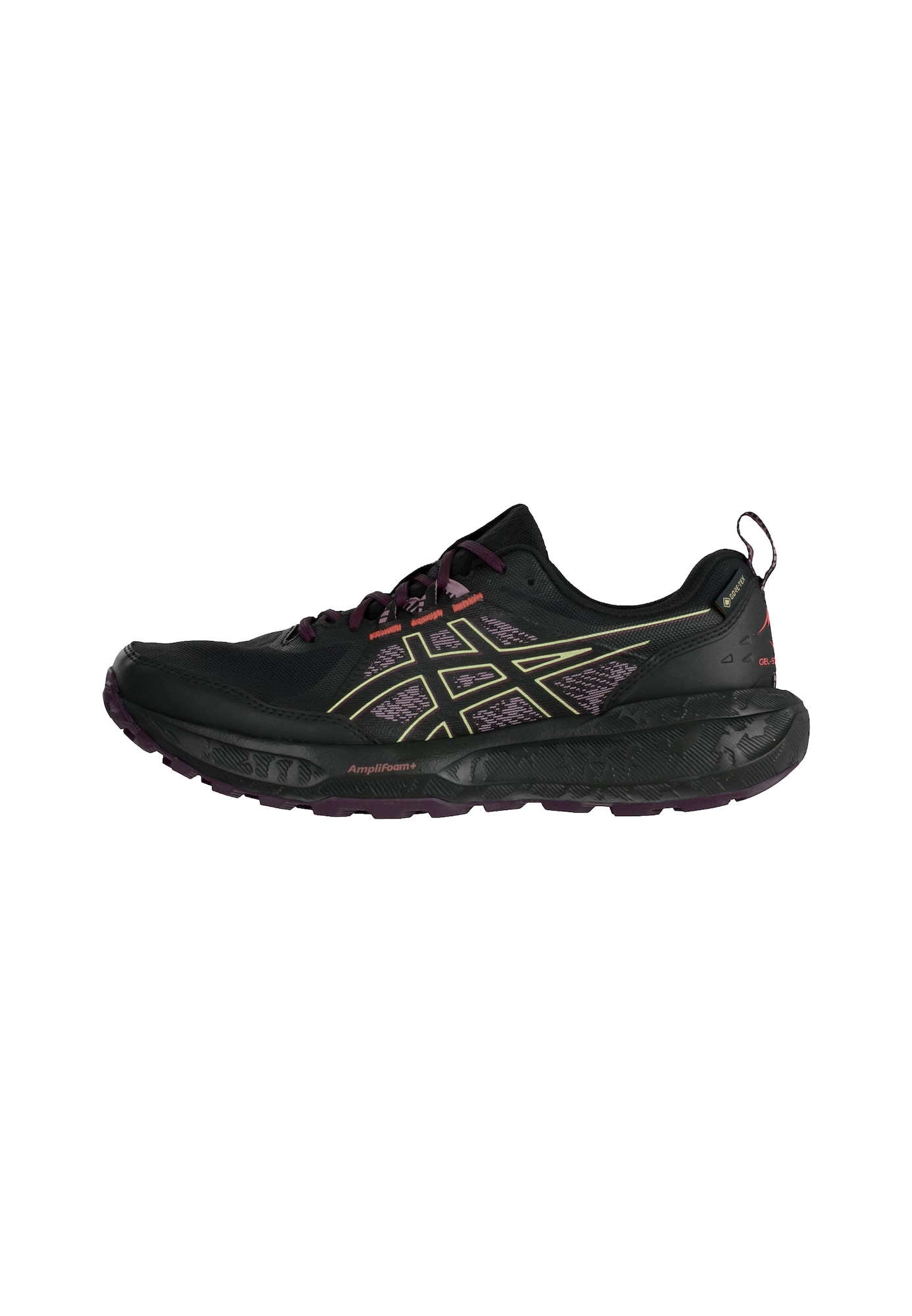 ASICS Juoksukengät 'Soloma' neonvihreä / syreeni / melooni / musta