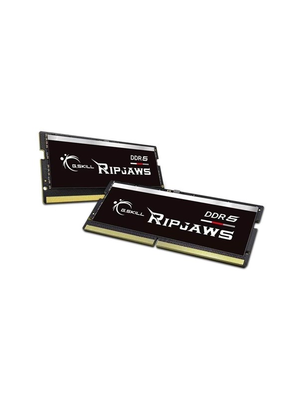 G.Skill Ripjaws SODIMM DDR5-5600 - 32GB - CL40 - Dual Channel (2 pcs) - Intel XMP - Musta