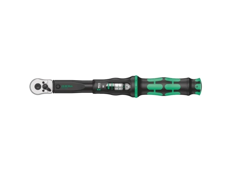 Wera Click-Torque B 1 momenttiavain kääntyvällä räikkävääntimellä, 10-50 Nm