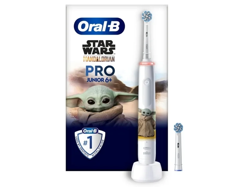 Oral-B Pro Junior 6+ Star Wars Mandalorian el-tandborste